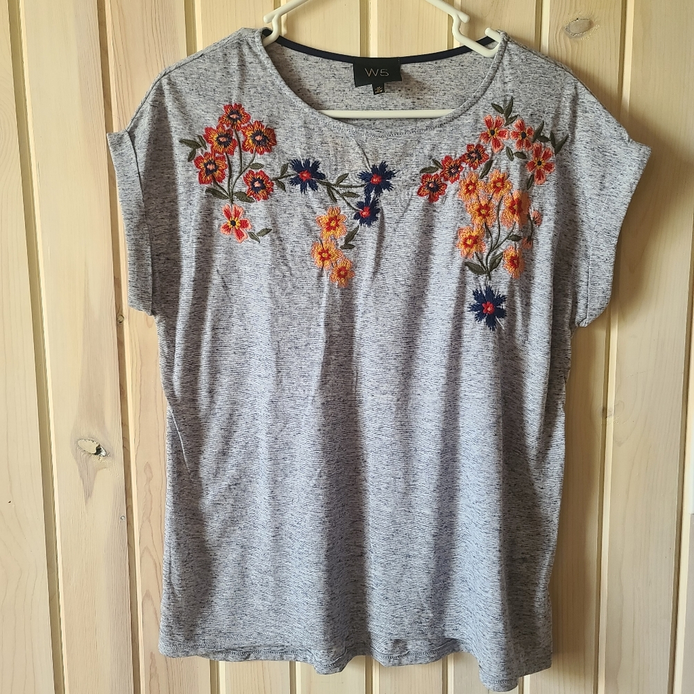 Embroidered Tee